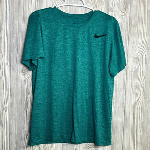 Nike Dri-Fit T-Shirt Men's Running Sports Activewear Short Sleeve Logo Swoosh M
